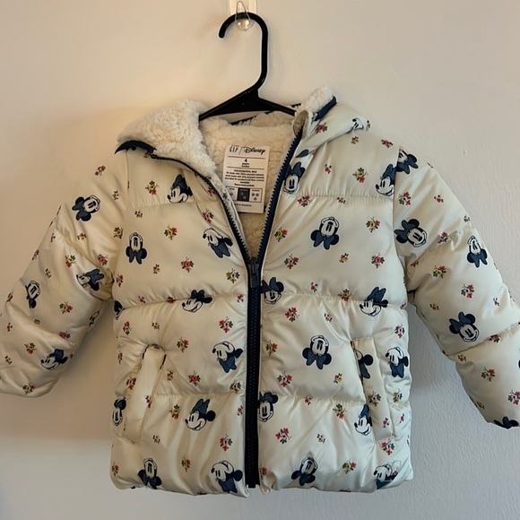 Disney Other - Disney x Baby Gap Puffer Coat